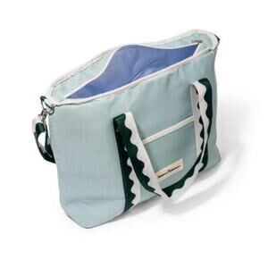 NWT Business & Pleasure Co. The Holiday Cooler Tote Bag in Rivie Green